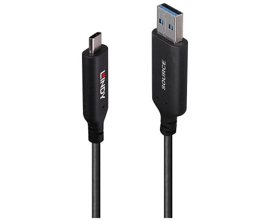 CABLE USB3.2 TYPE A TO C 25M/43396 LINDY Дата USB-кабели