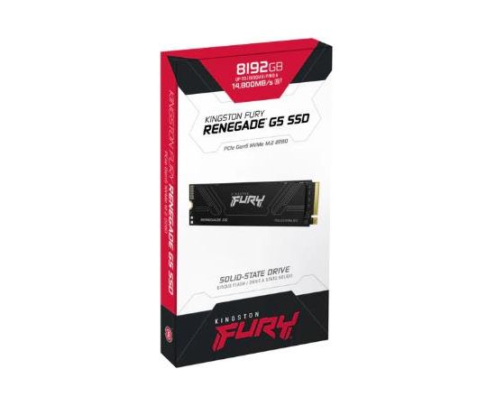 Kingston FURY Renegade 8TB G5 PCIe 5.0 NVMe M.2 SSD Жесткие диски (SSD)