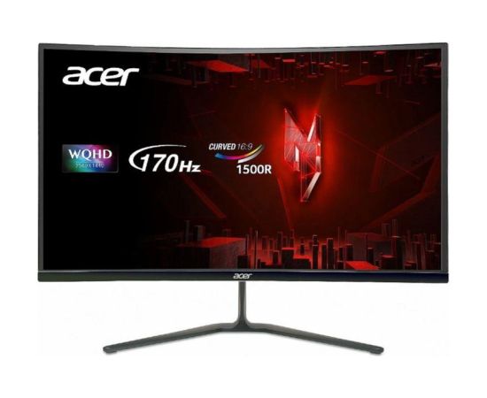 LCD Monitor ACER Gaming Panel VA 2560x1440 16:9 1 ms Speakers Colour Black UM.HE0EE.202 Monitori
