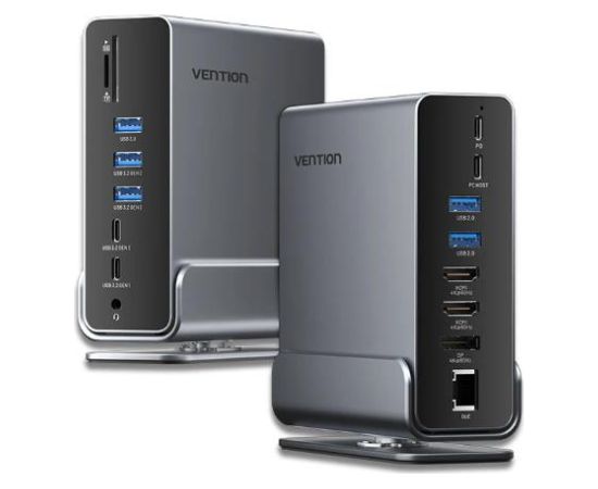 NB ACC DOCKING STATION 15IN1/USB-C MST TPUH0 VENTION Datoru dokstacijas