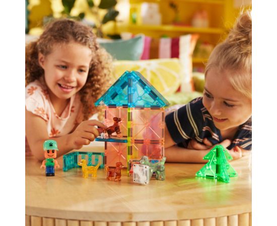 MAGNA-TILES Magnētiskais konstruktors Kucēnu parks, 27 gab. Konstruktori 