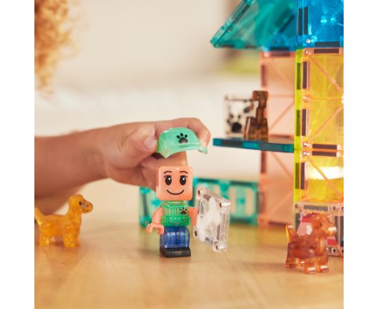 MAGNA-TILES Magnētiskais konstruktors Kucēnu parks, 27 gab. Konstruktori 