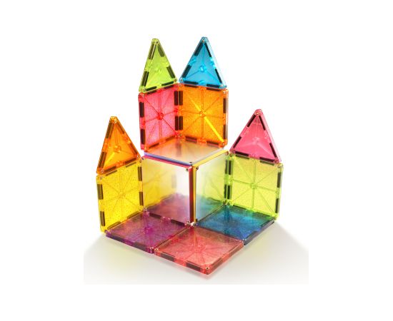 MAGNA-TILES Magnētiskais konstruktors "Zvaigžņu putekļi", 15 gab. Konstruktori 