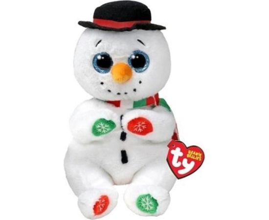 TY Beanie Bellies Weatherby - bałwan 15cm Mīkstās rotaļlietas