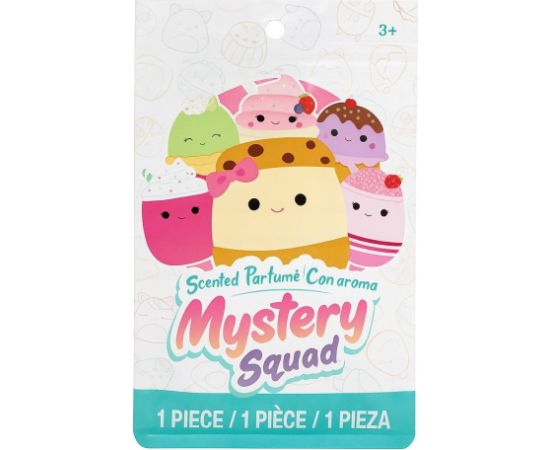 Squishmallows SQUISHMALLOWS Mystery Squad W18 Scented plush toy, 12 cm Mīkstās rotaļlietas