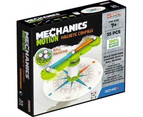 Geomag Klocki magnetyczne Mechanics Motion Kompas Konstruktori 