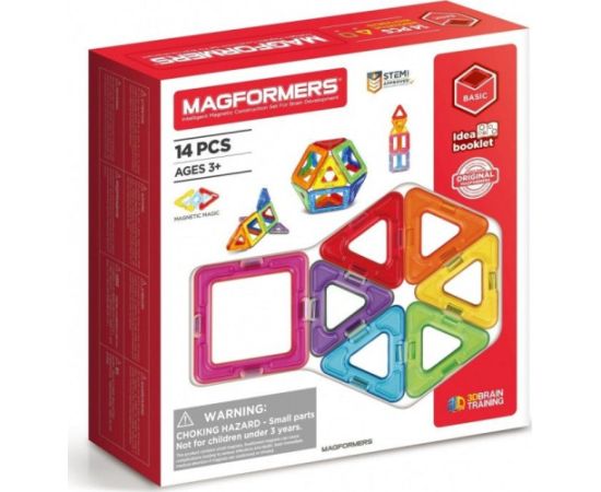 Magformers Klocki 14 elementów Konstruktori 