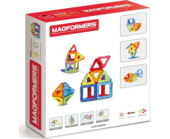 Magformers Klocki 14 elementów Konstruktori 