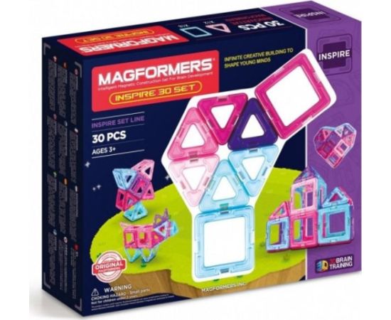 Magformers Klocki Inspire 30el. (704002) Konstruktori 