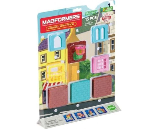Magformers Akcesoria do klocków magnetycznych Lampa (798008) Konstruktori 