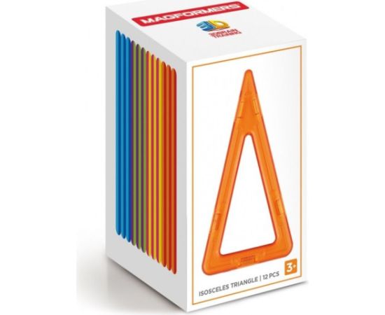 Dante Magformers trójkąty wysokie 12el. (005-53217) Konstruktori 