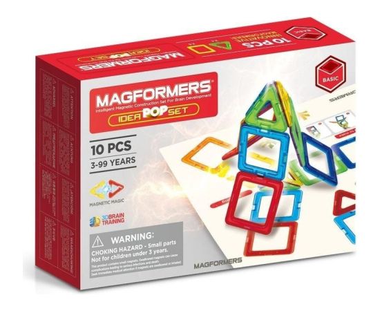 MAGFORMERS IDEA POP SET - 10 EL. Konstruktori 