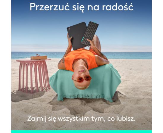 Logitech Flip Folio Graphite for iPad Pro & Air 13" (920-013388) us Jaunumi - Datori