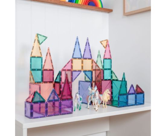 Trefl CONNETIX Pastel Starter Pack 64 el klocki magnetyczne 3+ Konstruktori 