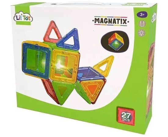 Fischer Magnatix with light 27 pcs Konstruktori 