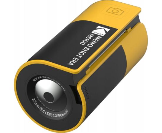 KODAK Memo Shot ERA Kids Instant Digital Camera and Photo Label Printer (Yellow, Camera + 1 Roll) Jaunumi - Datori