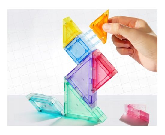 Woopie Mideer Magnetyczny Tangram 3D z Klepsydrą MD4281 Konstruktori 