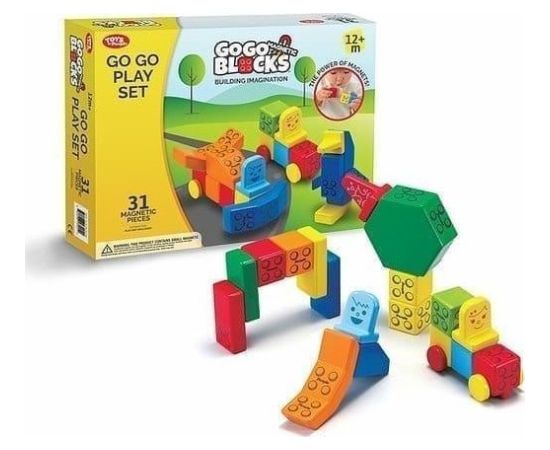 Teka Klocki magnetyczne klasyczne 31el Konstruktori 