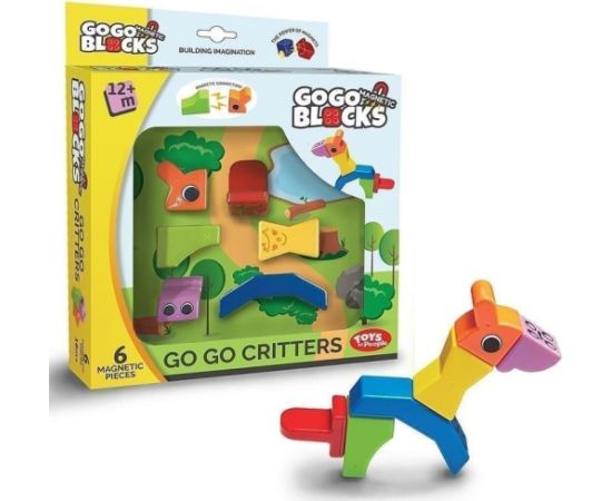 Teka Klocki magnetyczne Mieszkaniec Miasta 6el Konstruktori 