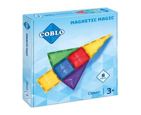 Magnetyczne klocki konstrukcyjne Basic 8 el. Konstruktori 