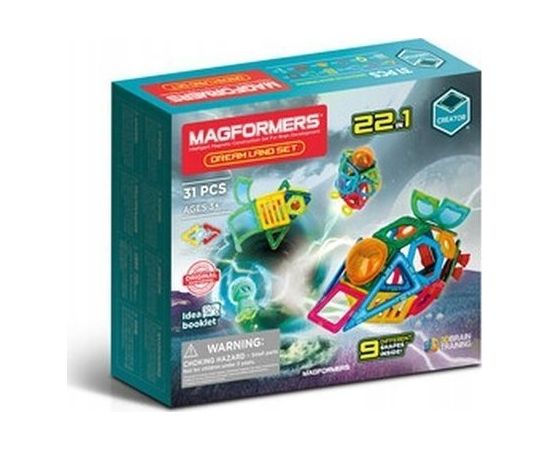 Magformers MAGFORMERS DREAM LAND 31 EL. Konstruktori 