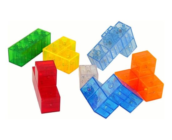 LeanToys Magiczna Kostka Magnetyczna 7 Elementów Konstruktori 