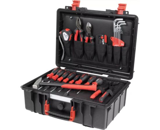 Wiha tool case Basic L mechanic (black/red, 36 pieces, with case) Jaunumi -Dārzam
