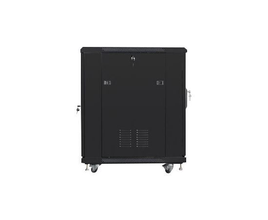 Lanberg Rack cabinet 19" free-standing 15U/600x800 (flat pack) FF01-6815-12B Black Серверы и компоненты серверов