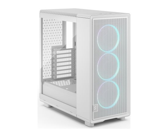 Fractal Design Case Epoch White TG RGB Clear Tint ATX Power supply included No Datoru korpusi