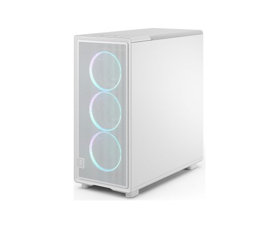 Fractal Design Case Epoch White TG RGB Clear Tint ATX Power supply included No Datoru korpusi
