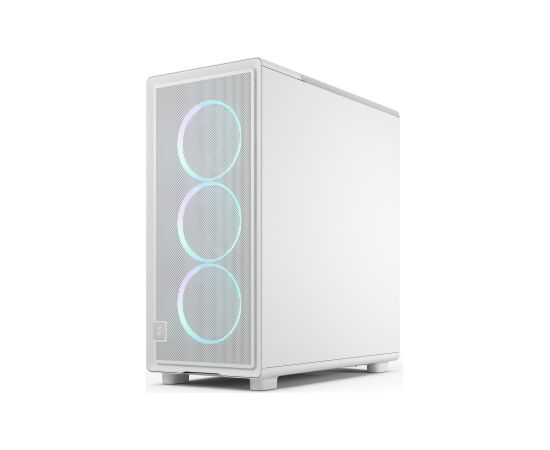 Fractal Design Case Epoch White TG RGB Clear Tint ATX Power supply included No Datoru korpusi