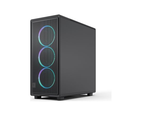 Fractal Design Case Epoch Black TG RGB Light Tint ATX Power supply included No Datoru korpusi