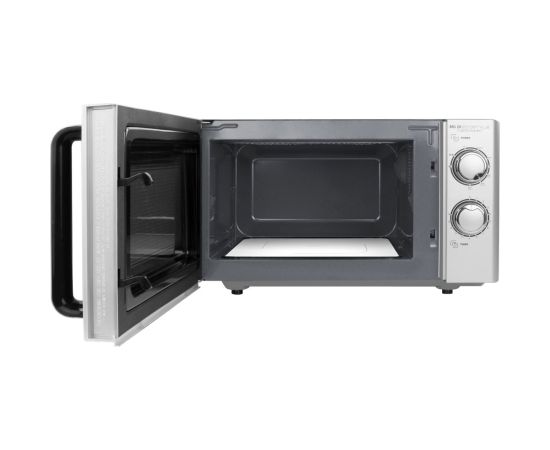 Caso Ecostyle Ceramic 03316 mikroviļņu krāsns 700W Grill Silver Mikroviļņu krāsnis