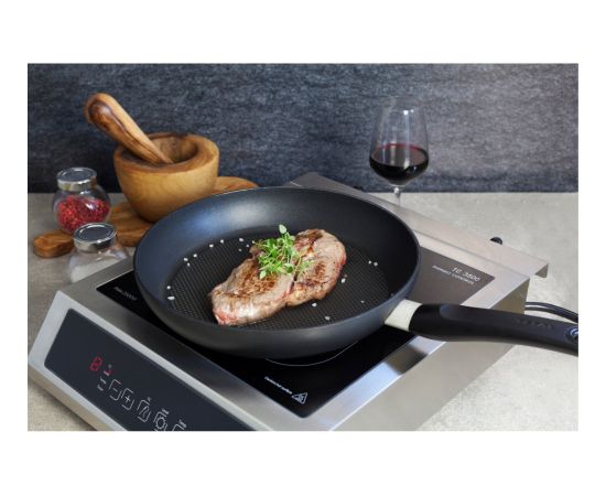 Caso Thermo Control Hob TC 3500 Number of burners/cooking zones 1 Touch control Black/Stainless steel Induction Mini cepeškrāsnis un virsmas
