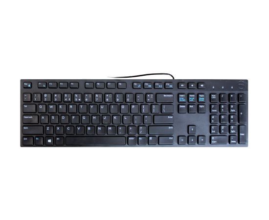Dell KB216 Black Multimedia Wired US Black Lithuanian Numeric keypad Klaviatūras