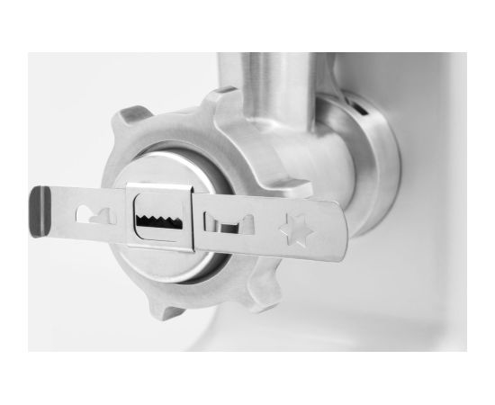 Caso Meat Grinder FW2000 Silver Number of speeds 2 Accessory for butter cookies; Drip tray Мясорубки