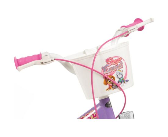 Rower dziecięcy 16" Psi Patrol Fiolet 1680 Girl + Kask dziecięcy Psi Patrol różowy TOIMSA 10896 Bērnu velosipēdi