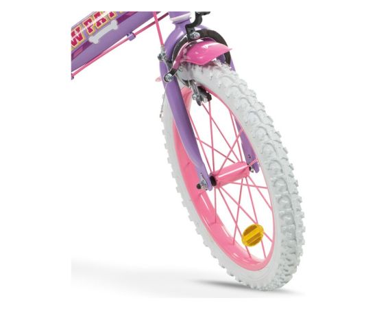 Rower dziecięcy 16" Psi Patrol Fiolet 1680 Girl + Kask dziecięcy Psi Patrol różowy TOIMSA 10896 Bērnu velosipēdi