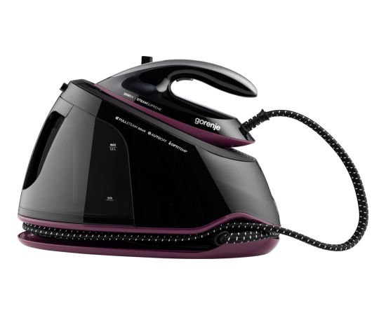 Steam generator Gorenje SGD3000BKV 1.5 L Ceramic soleplate Black Утюги и системы