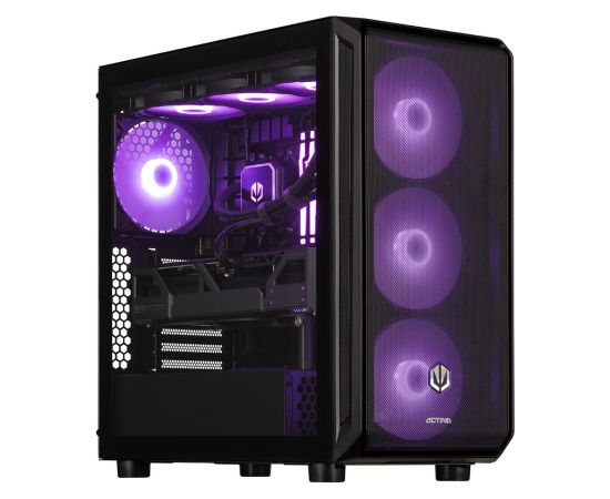 Action Actina 5901443426172 PC AMD Ryzen™ 7 9700X 32 GB DDR5-SDRAM 1 TB SSD AMD Radeon RX 9060 XT Windows 11 Pro Midi Tower Black Персональные компьютеры