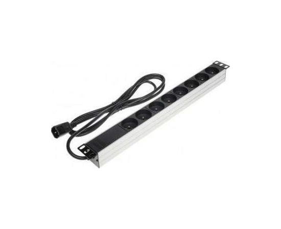 Delta barošanas bloks 19" 1U 8x 230V PL (PD-8/RACK/IEC) Strāvas pagarinātāji