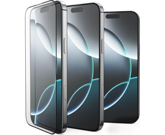 Tempered glass Tech-Protect Glass Fit+ 2-Pack Xiaomi Redmi 15T/15T Pro black Ekrānu aizsardzība