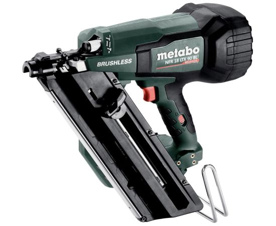 Naglošanas pistole Metabo NFR 18 LTX 90 BL; 18 V (bez akumulatora un lādētāja) Степлеры, гвоздезабиватели, заклепочники