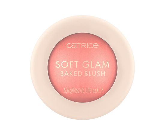 Catrice Soft Glam Baked Blush - Tvářenka 5,6 g 020 Peachy Breeze Smaržas - NESAKĀRTOTS