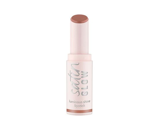 Essence Satin Glow Lipstick - Lesklá rtěnka 03 Rose And Shine Духи и косметика