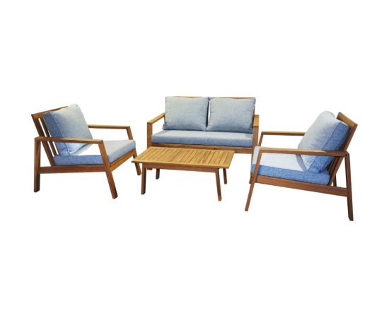 Besk Dārza komplekts, galds ar krēsliem Dārza mēbeļu komplekti