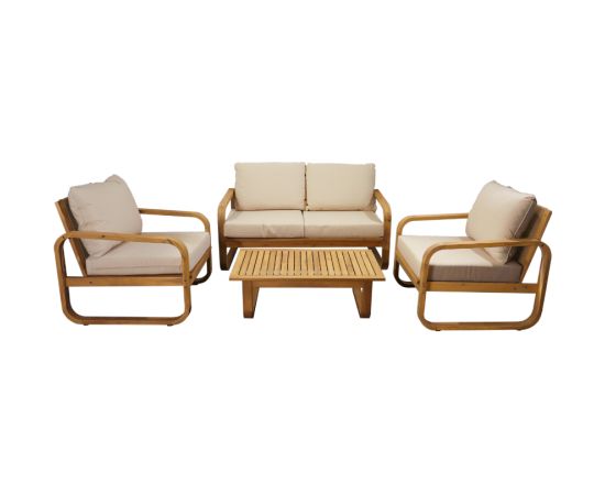 Besk Dārza komplekts, galds ar krēsliem Dārza mēbeļu komplekti