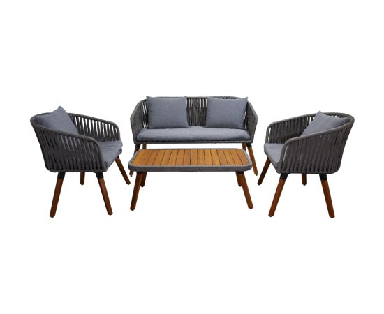 Besk Dārza komplekts, galds ar krēsliem Dārza mēbeļu komplekti