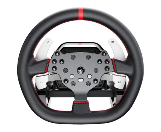 PXN-V10 Pro gaming set - steering wheel + pedals + mounting clamps (PC / PS4 / Xbox One / Xbox Series X|S) Piederumi konsolēm