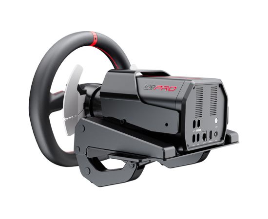 PXN-V10 Pro gaming set - steering wheel + pedals + mounting clamps (PC / PS4 / Xbox One / Xbox Series X|S) Piederumi konsolēm